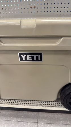 YETI Tundra Haul Wheeled Cooler Tan