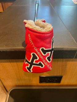 Titleist Scotty Cameron Red X3 Golf Putter with Head Cover