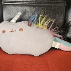PUSHEEN  PUSHEENICORN STUFFED  PLUSH  ANIMAL TOY  8" PRE-OWNED IN GOOD CONDITION  