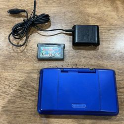 Nintendo DS Model NTR-001 Original Cobalt Blue - Tested & Working