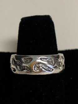Silver ring #33049