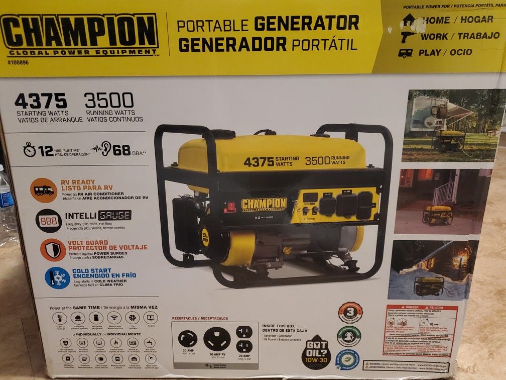 Brand New Never Opened Portable Generator