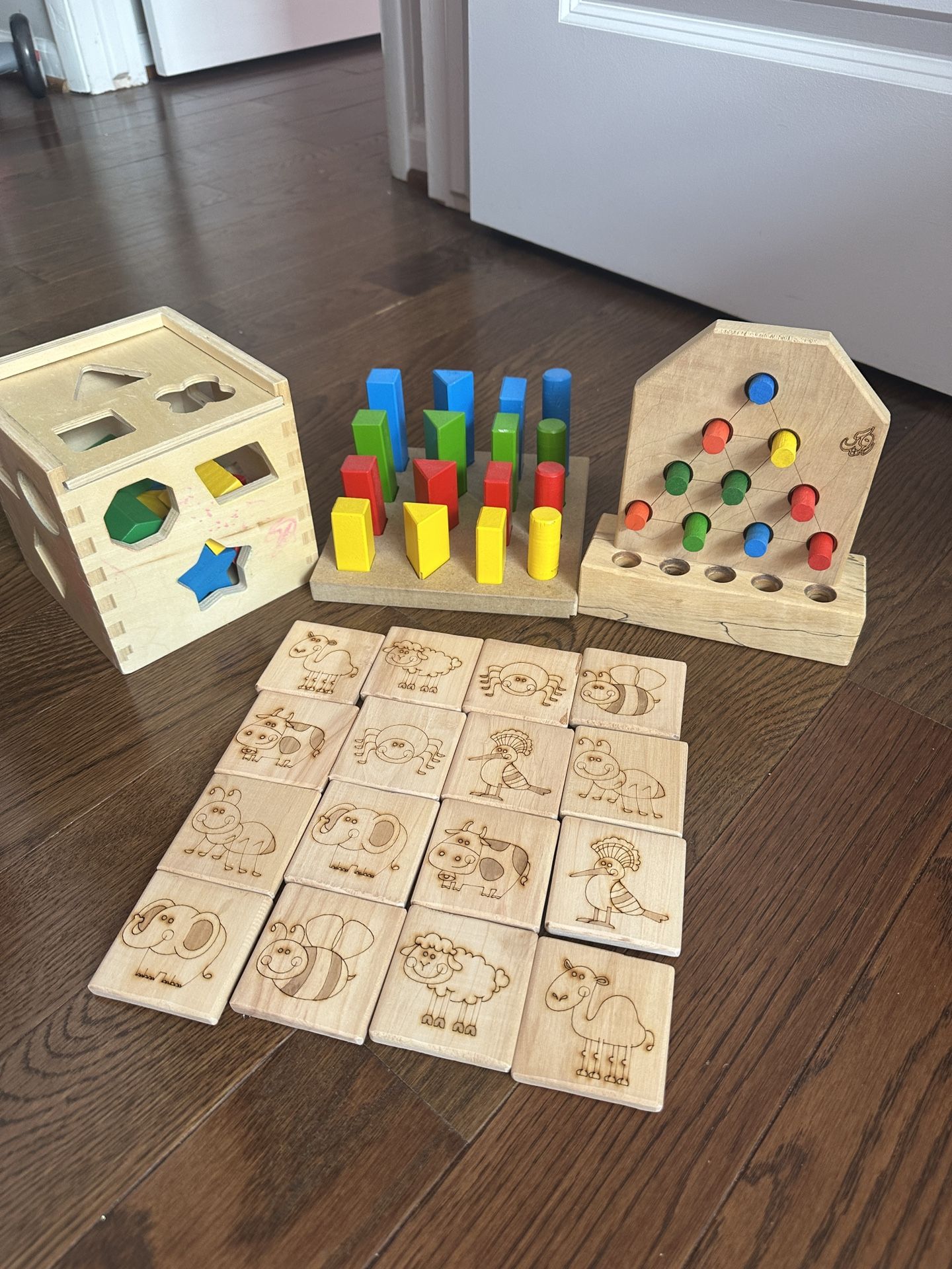Montessori Wooden Learning Toys – Bundle or Sold Separately