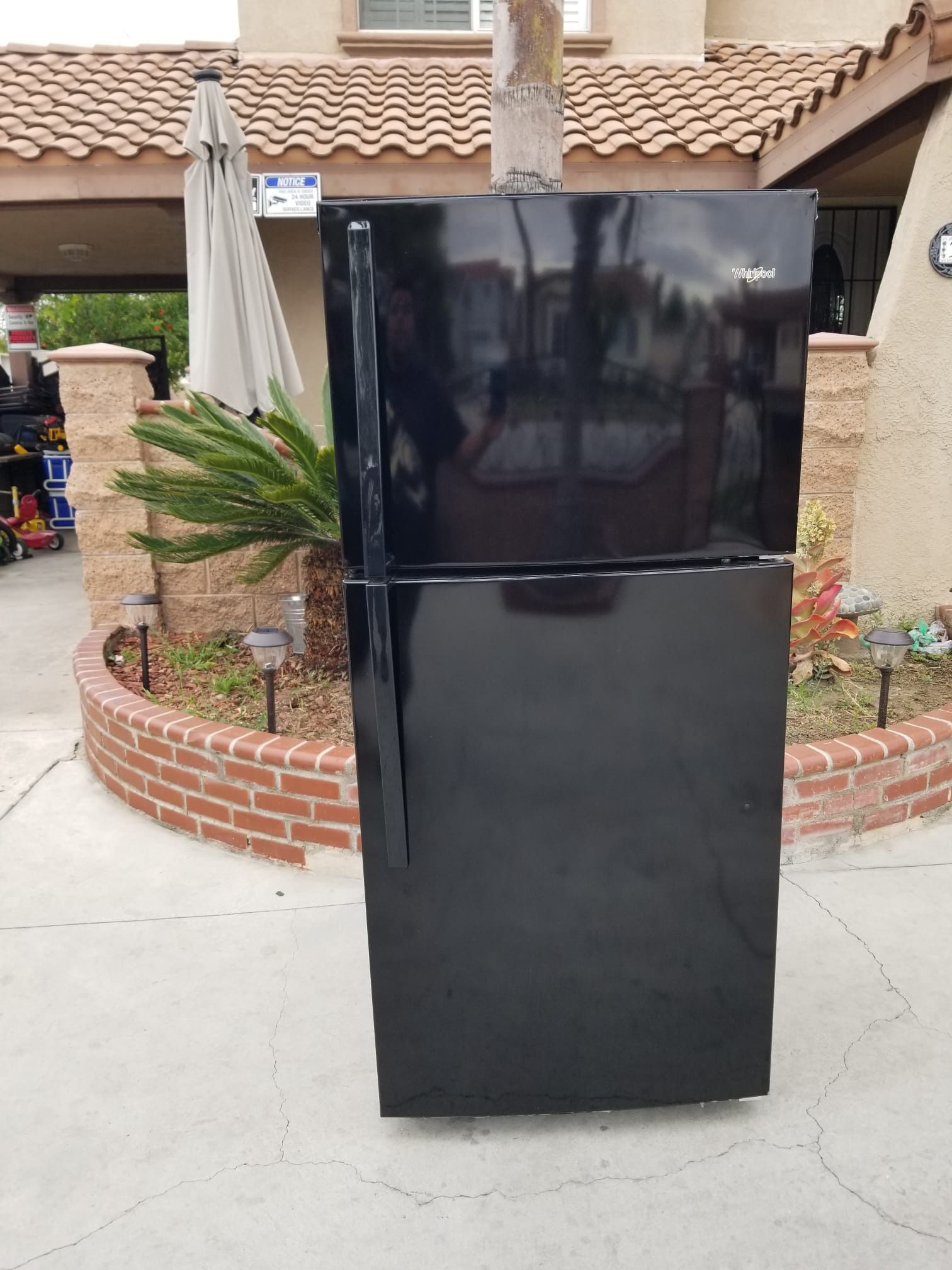 Whirlpool Refrigerator 19cu Ft 30x32x66ππ3 MONTHS WARRANTY