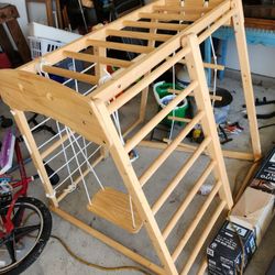 Children's Wooden Playset