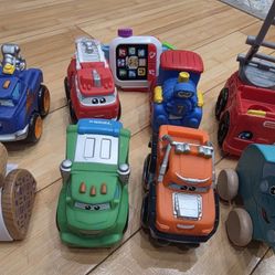 Tonka Vehicles with Eyes