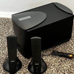 Altec Lansing ATP3 2.1 Multimedia Computer Speakers & Subwoofer 