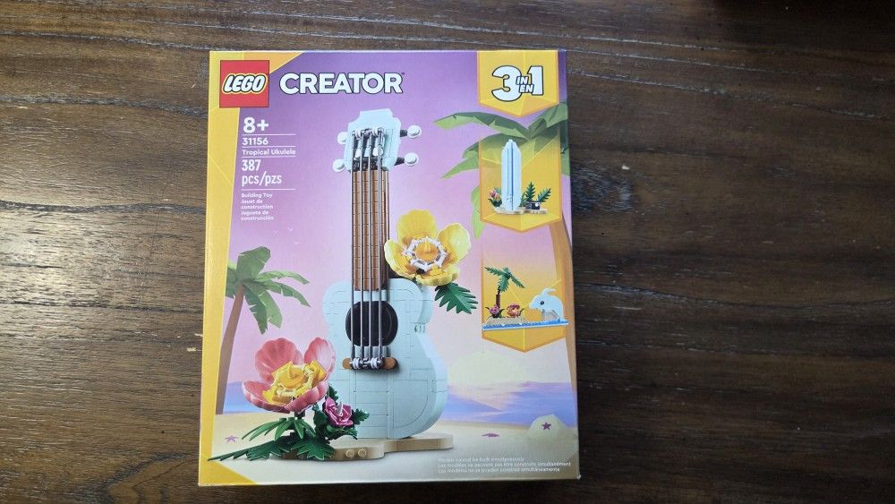 LEGO 3 in 1 Guitar, Surfboard, Beach