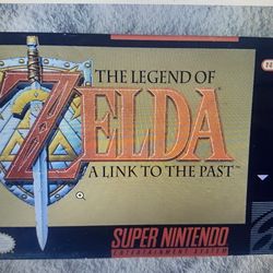 The legend of Zelda - A link to the past Super Nintendo 1992