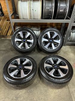 Subaru Forester 17” Oem wheels and tires