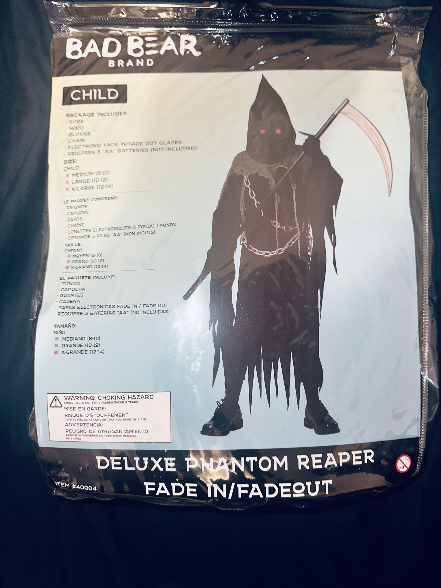 Deluxe Phantom Reaper - Child XL 12-14