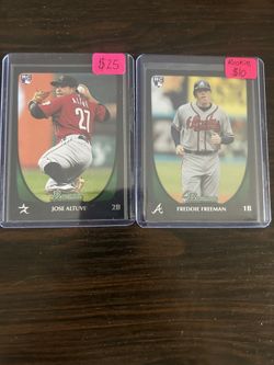 Jose Altuve & Freddie Freeman Bowman Rookies 
