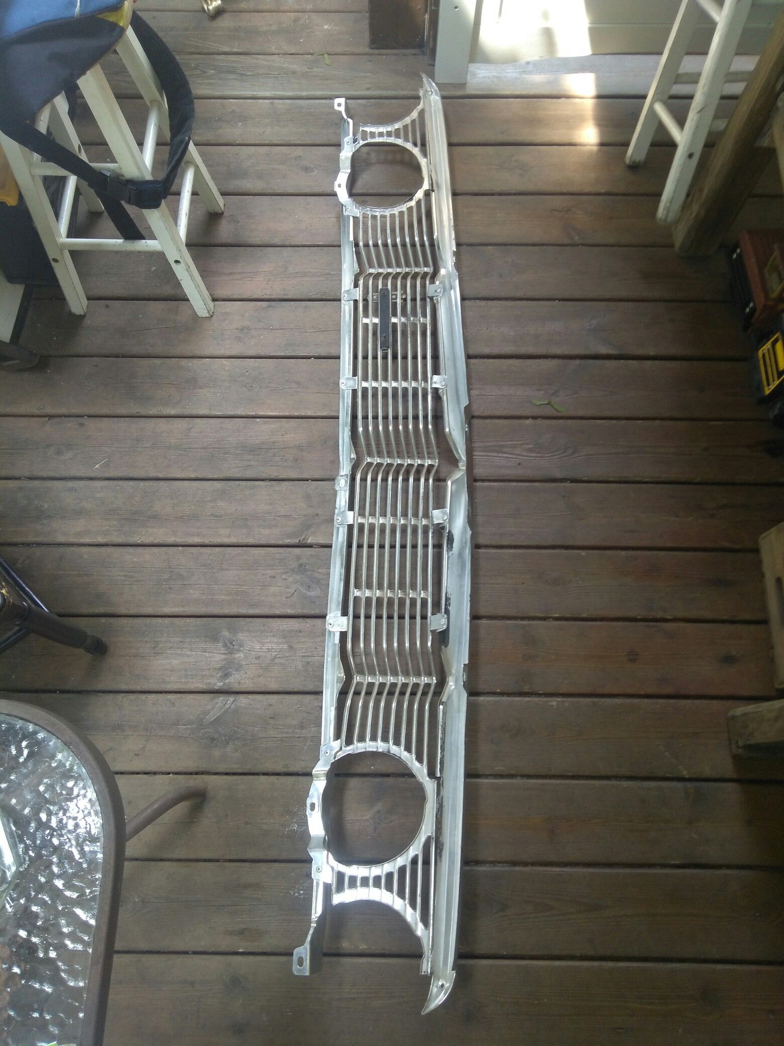 Vintage Car Part 1964 FORD Galaxie 500 OEM Aluminum Headlight Auto