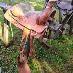 Four (4) Used Saddles. 