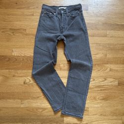 Levi’s Wedgie Straight Ankle Jeans