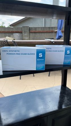 Vinyl Synthetic Powder Free Exam Gloves