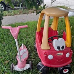 Cozy Coupe Car And Scooter $40 Obo Ready For Pick Up 