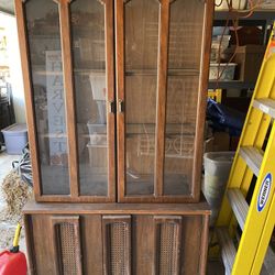 Vintage China Cabinet 