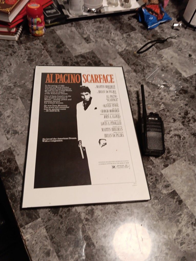 Scarface Movie Poster