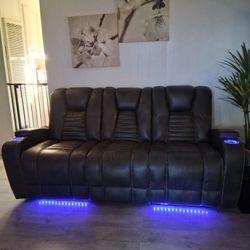 Sofa With Power Reclining 