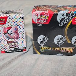Mega Evolution Booster Box and 151 Bundle