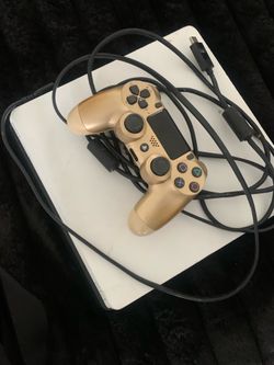 PS4 used with controller and cords ONLY