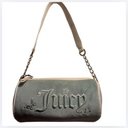 Juicy Couture Green Velour Shoulder Bag 💚 Y2K Style