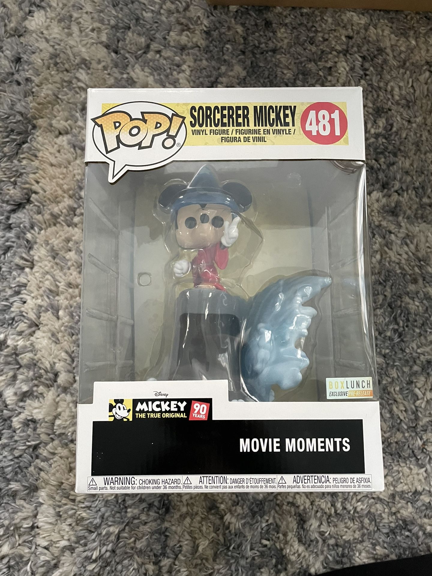 Funko Pop Sorcerer Mickey Movie Moments