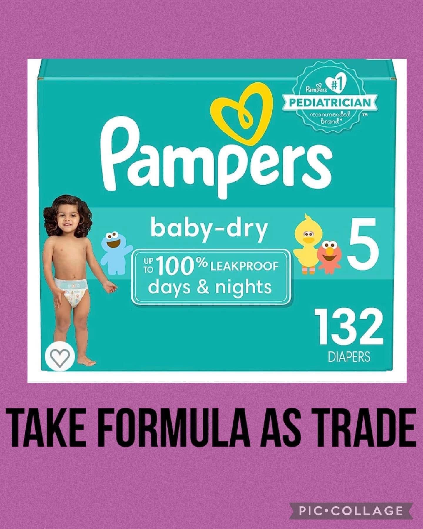 Pampers Baby Dry Size 5 -Diapers - Pañales