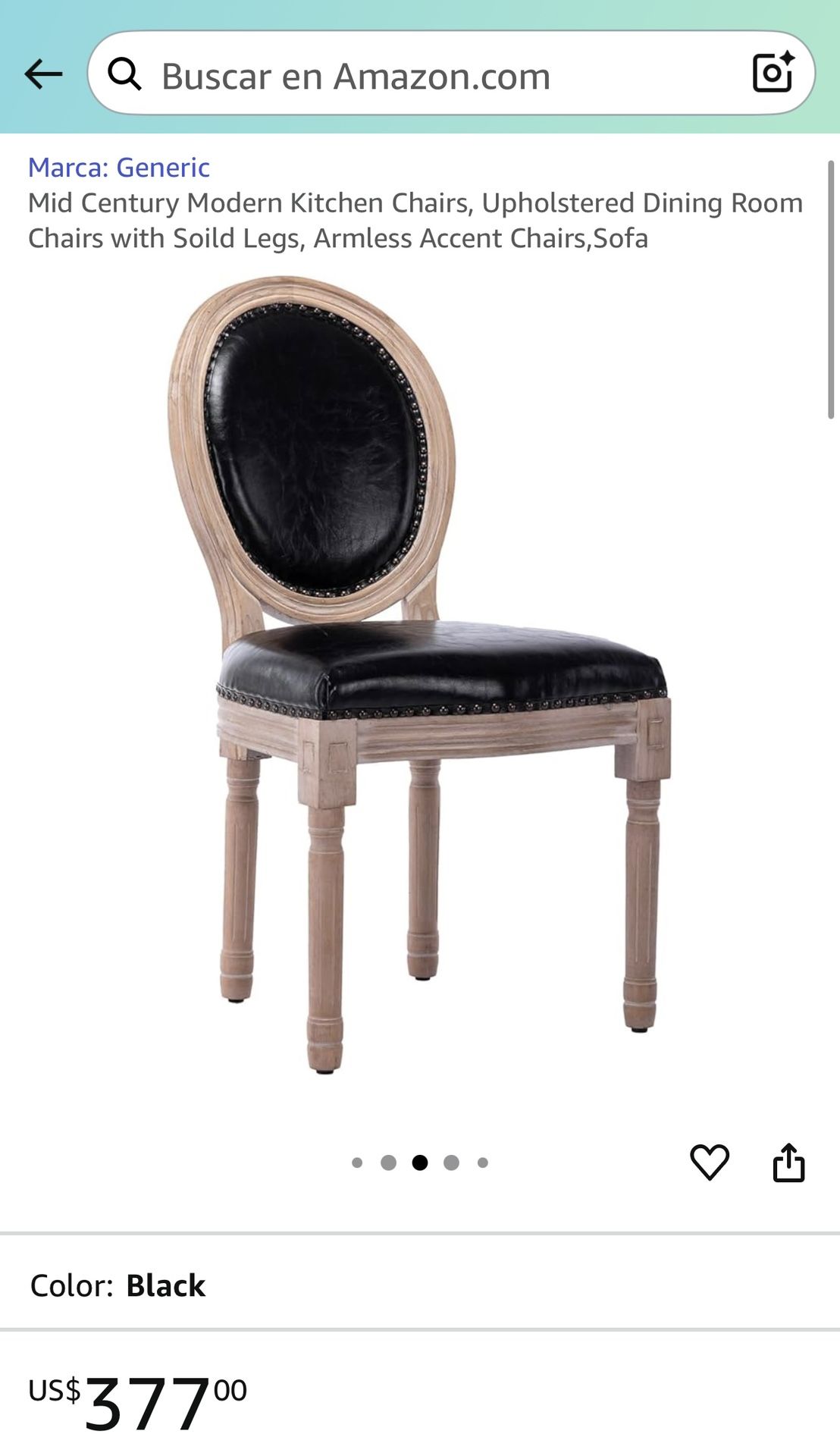 5 chairs