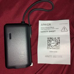 NEW OOB Anker 30w  5000 mAh Power Bank 