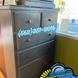 Grey Duplex Jumbo Pinewood Dresser Cajonera Comoda 