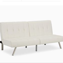 White Micro Sofa Futon