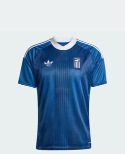 Greece 2026 Adidas Away Soccer Jersey Men's Sz XL