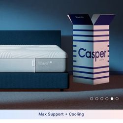 Luxury Casper Wave Hybrid Snow Luxury Mattress