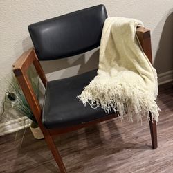 Mid Century Modern Wh Gunlocke Accent Chair 