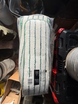 3M Green strip flat mops