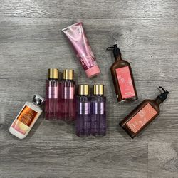 Bath and Body Works & Victoria’s Secret Mists and Lotions 