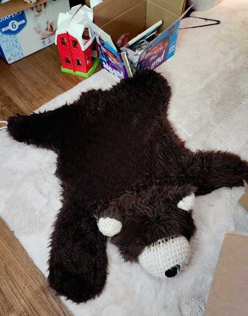 Cute Kids Bear Rug