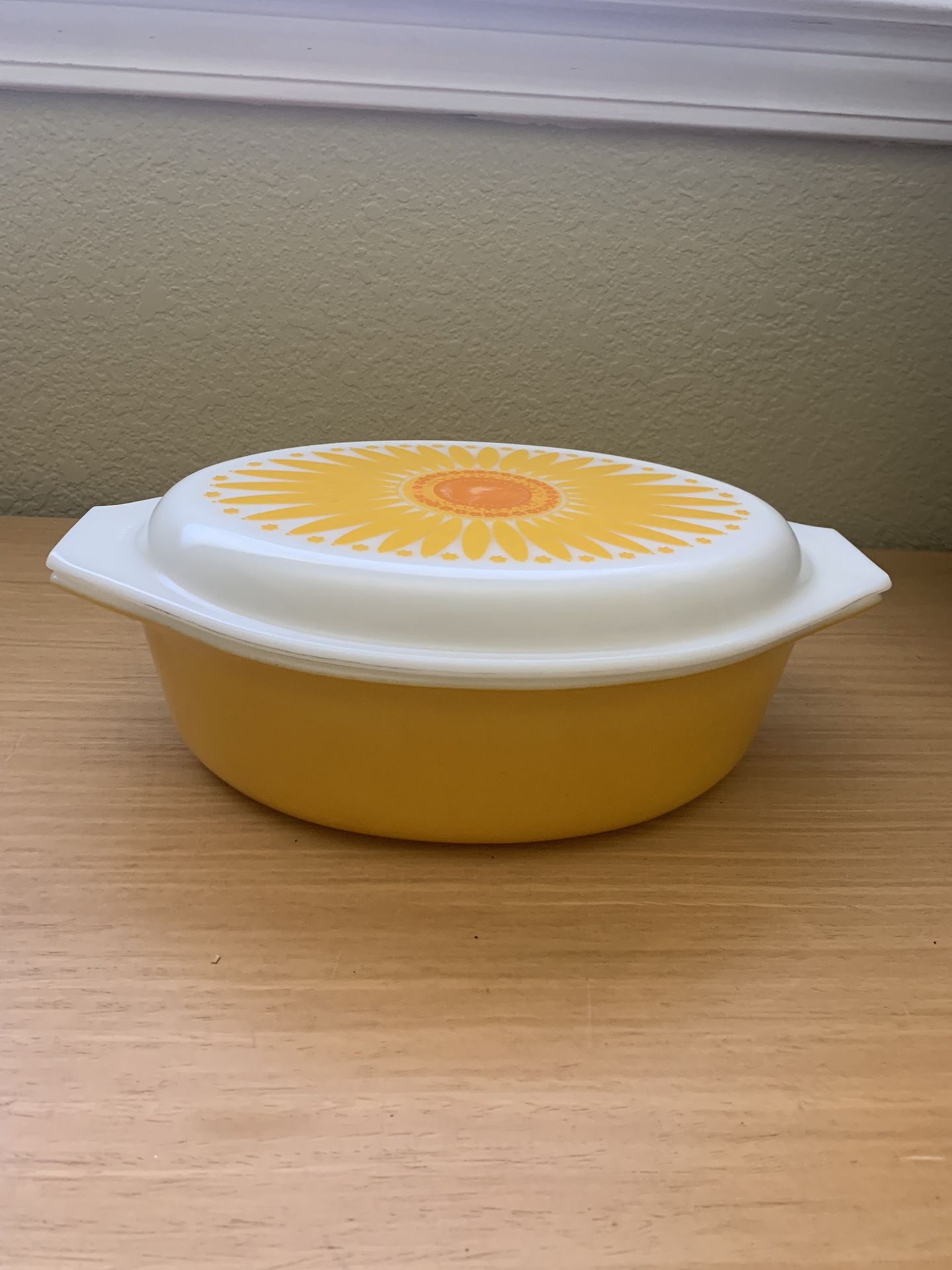 1960’s Pyrex, Sunflower