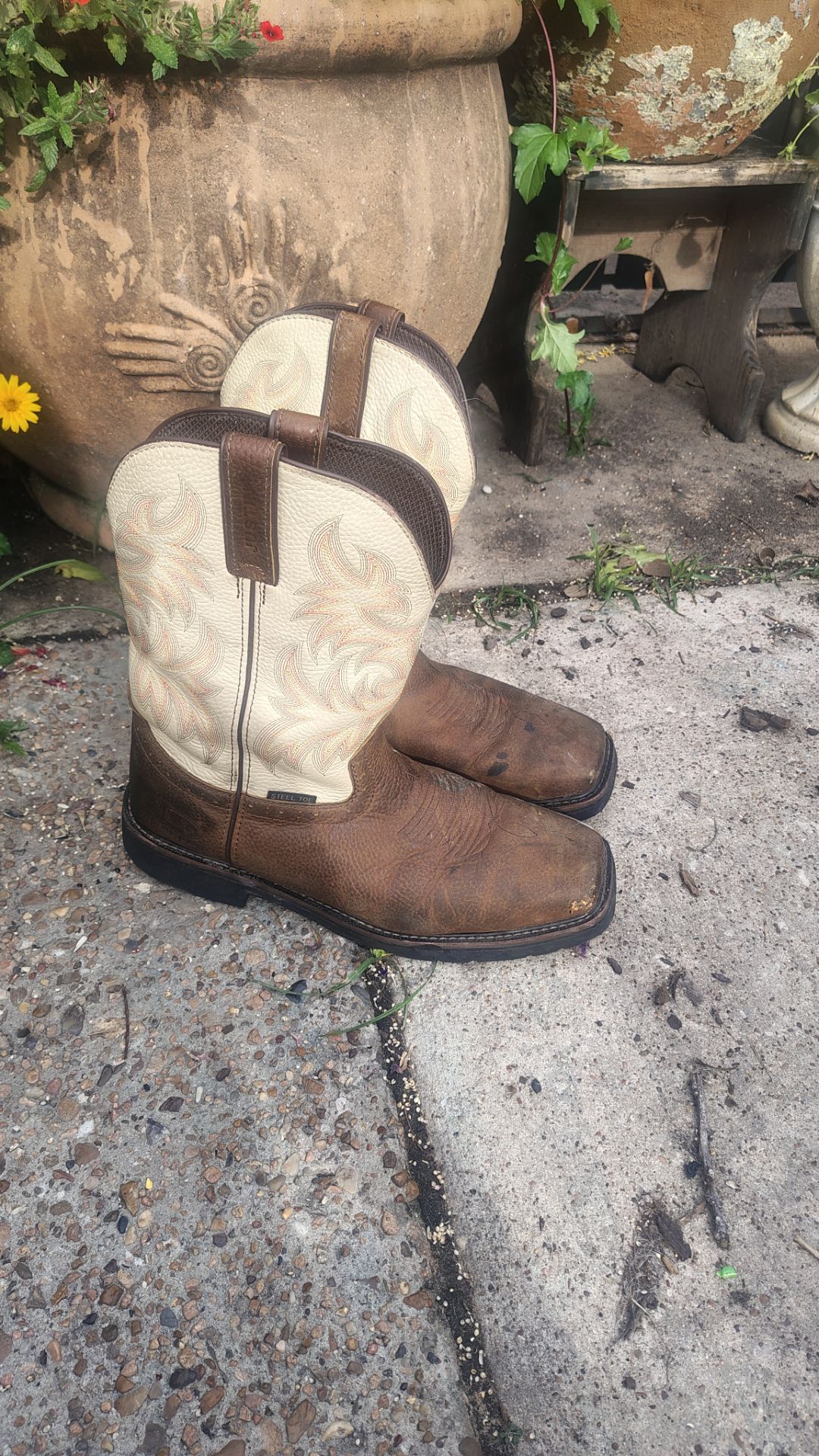 Man work boots