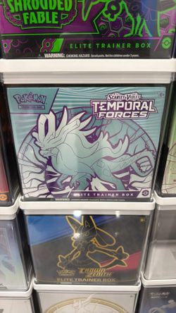 Temporal Forces Etb Elite Trainer Box Pokemon