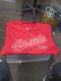Xl button up Angles jersey authentic