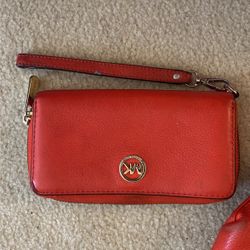 Authentic Michael kors Wristlet Wallet