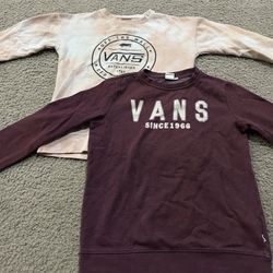 Girls Vans Sweater Size 8/9 