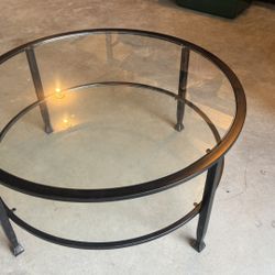 Modern Glass Coffee Table 