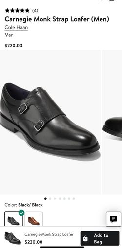 Carnegie Monk Strap Loafer Cole Haan