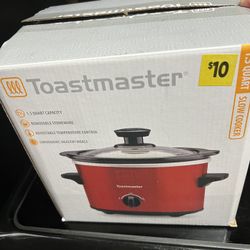 Toastmaster 1.5 Qt Crockpot. Never Used. New