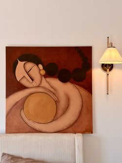 “The Inner Light” Original Acrylic Painting (36×36 in)
