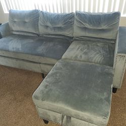 Classic Grey Couch